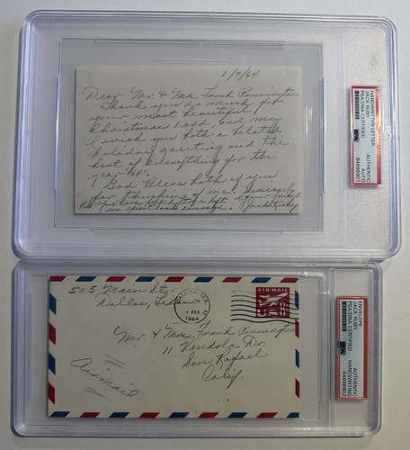Jack ruby 1964 autograph - jack,