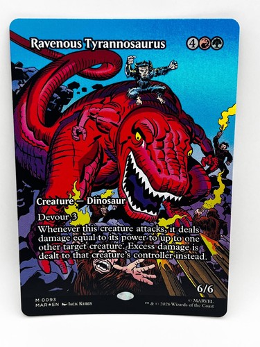 Ravenous tyrannosaurus - ravenous,