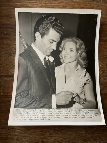 1959 candy barr wirephoto - candy,
