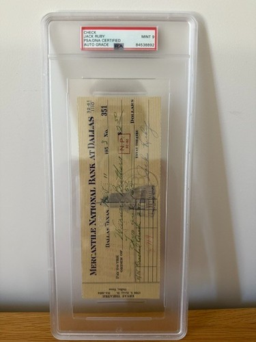1953 jack ruby signed - ruby,