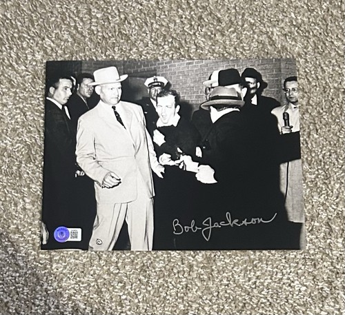 Bob jackson signed autographed - jackson,